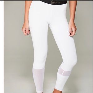 Aurum white leggings